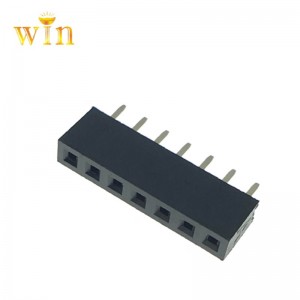 2.54mm 1x7p Single Row Female Socket Heading
